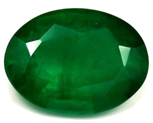 3.14 carat GREEN Oval Smaragdas (1)