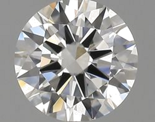 0.53 carat F-VS2 Excellent cut Natūralus Round Deimantas (1)