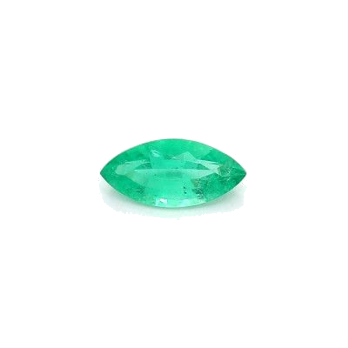 0.66 carat GREEN BRILLIANTSTEP cut Marquise Smaragdas (1)