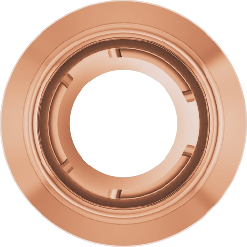 14K Rose 2.5 mm Round Slide Pendant Mounting (1)