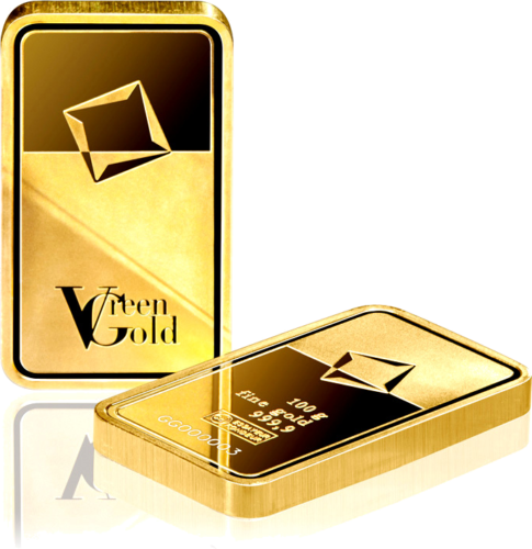 100 гр. Инвестиционно златно кюлче Valcambi Green Gold (1)