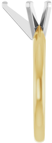 Sužadėtuvių Žiedas „Solitaire“ 585 Baltojo Ir Geltonojo Aukso Pear Shape 9mm x 6mm (4)