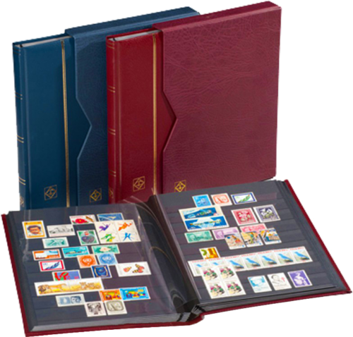 Pastmarku albums ar futrāli   Combi Premium  (32.lpp) (1)