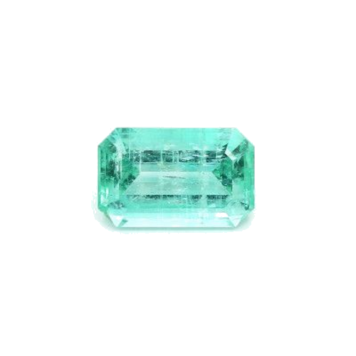 2.5 carat GREEN STEP cut Octagonal Smaragdas (1)