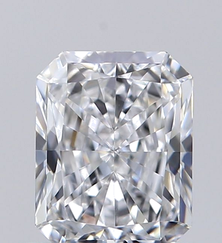 0.6 carat D-VVS2 Natūralus Radiant Deimantas (1)