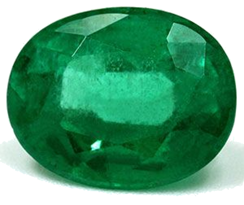 2.81 carat GREEN Oval Smaragdas (1)