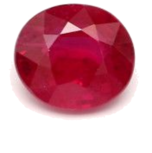 0.54 carat RED BRILLIANTSTEP cut Oval Rubinas (1)