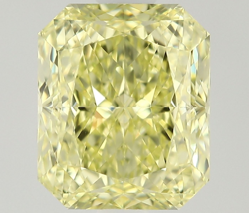1.3 carat Fancy Yellow-VVS1 Natūralus Radiant Deimantas (1)