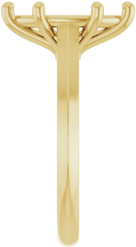 Sužadėtuvių Žiedas „Solitaire“ 585 Geltonojo Aukso Marquise 12mm x 6mm (4)