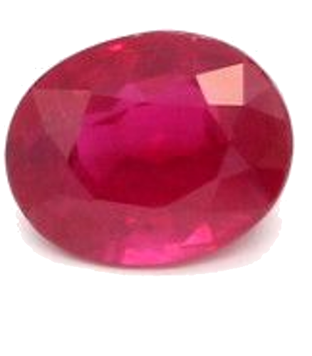0.44 carat RED BRILLIANTSTEP cut Oval Rubinas (1)