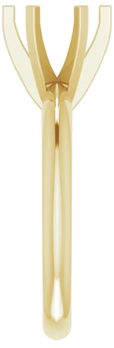 Sužadėtuvių Žiedas „Light Solitaire“ 585 Geltonojo Aukso Round 7.3mm x 7.7mm (4)