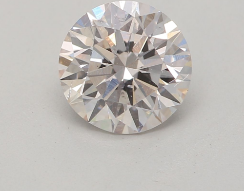0.72 carat Faint Pinkish Pink-SI2 GD cut Natūralus Round Deimantas (1)