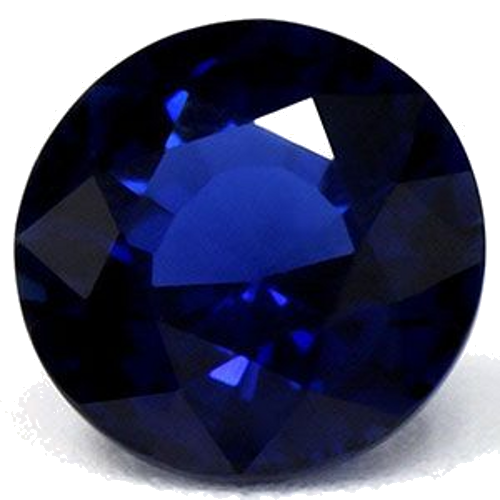 1.08 carat BLUE Round Safyras (1)