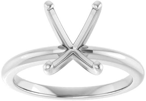 Sužadėtuvių Žiedas „Solitaire“ 925 Sidabro Emerald 9mm x 7mm (3)