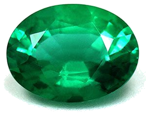 1.2 carat GREEN Oval Smaragdas (1)
