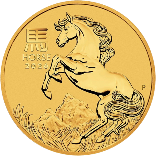 1 oz Year of the Horse 2026 (Lunar III) Australia Gold Coin (1)