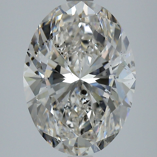 5.42 carat I-SI2 Natūralus Oval Deimantas (1)