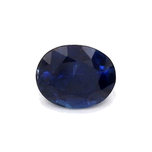 0.88 carat BLUE BRILLIANTSTEP cut Oval Safyras (1)