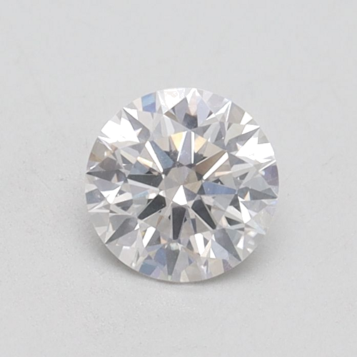 0.51 carat Faint  Pink-SI2 GD cut Natūralus Round Deimantas (1)