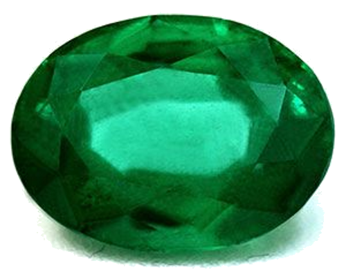 1.37 carat GREEN Oval Smaragdas (1)