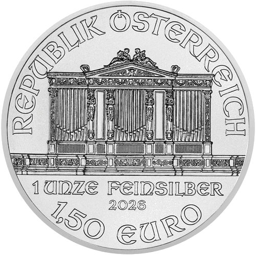 1 oz Vienos Filharmonija 2026 Austrija sidabrinė moneta (2)