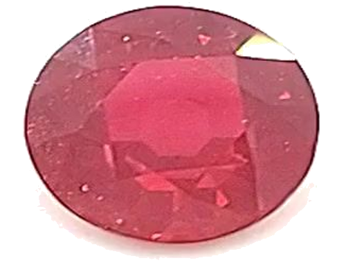 1.33 carat RED Round Rubinas (1)