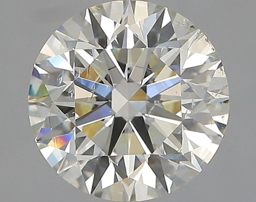2.02 carat K-SI2 Excellent cut Natūralus Round Deimantas (1)