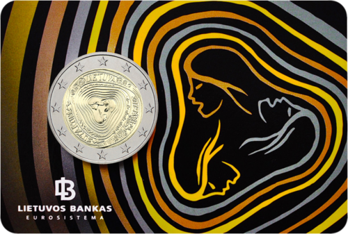 2019 Lithuania Sutartines 2 euro BU coin in coincard (1)