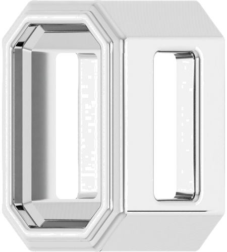 14K White 5x3 mm Emerald Bezel-Set Slide Pendant Mounting (2)