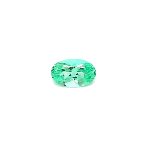 0.5 carat GREEN BRILLIANTFANCY cut Oval Smaragdas (1)