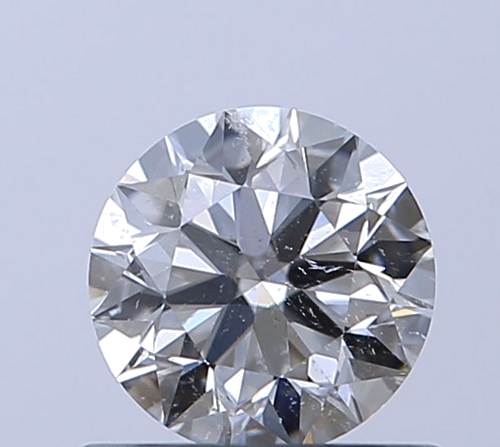0.55 carat G-SI2 Excellent cut Natūralus Round Deimantas (1)