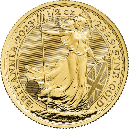 1/2 oz Britannia 2023 Charles III Great Britain Gold Coin (New King) (1)