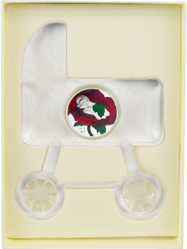 1/2 oz Newborn Baby Virgin Islands Silver Coin (2)