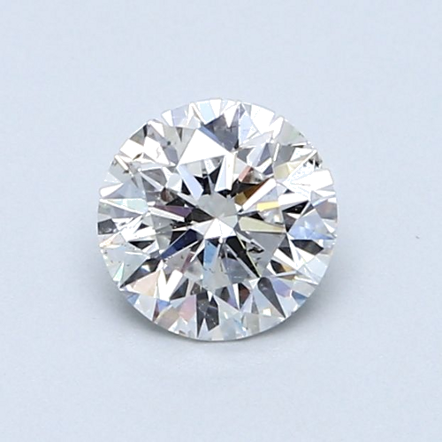 0.74 carat D-SI2 Very Good cut Natūralus Round Deimantas (1)