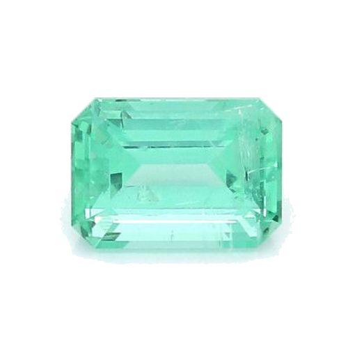 1.8 carat GREEN STEP cut Octagonal Smaragdas (1)