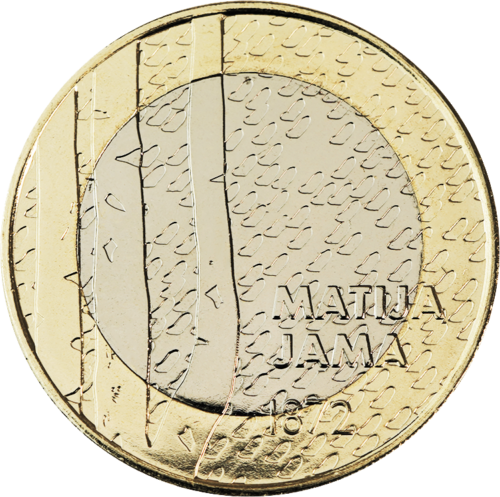 2022 Словения Матия Яма монета 3 евро (2)