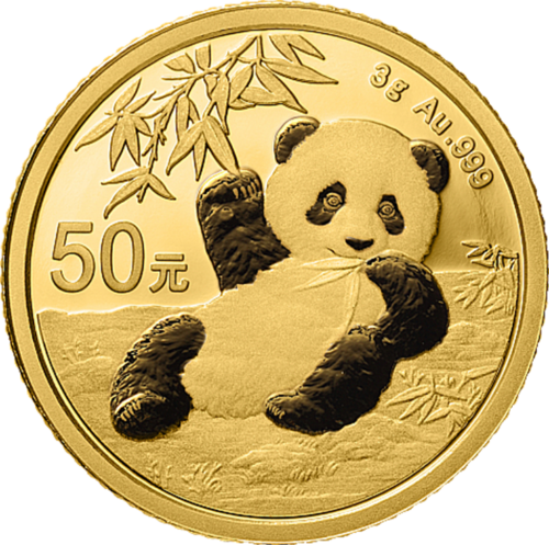 3 g Panda 2020 China 50 yuan Gold coin (1)