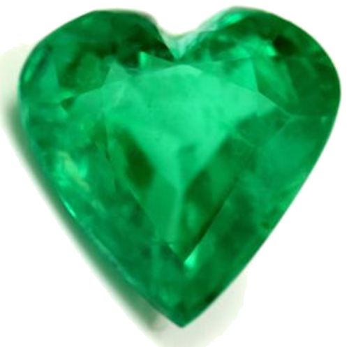 2.46 carat GREEN Heart Smaragdas (1)