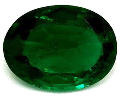 1.99 carat GREEN Oval Smaragdas (1)