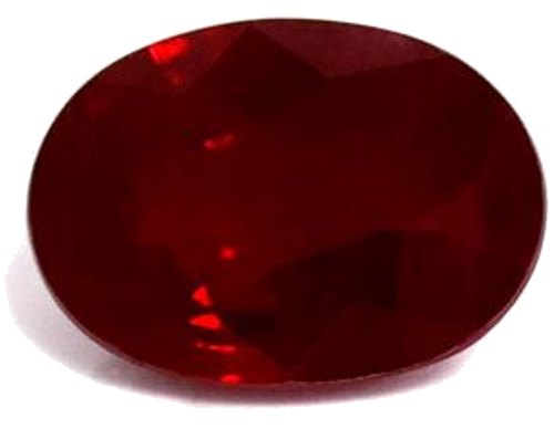 1.14 carat RED Oval Rubinas (1)