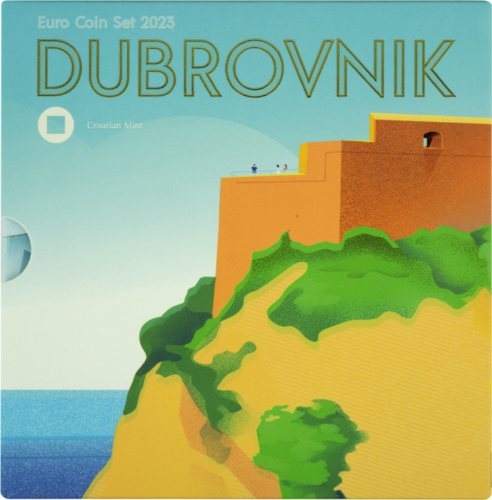 Kroatija 2023 Euro monetų BU rinkinys (8)