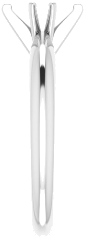 Sužadėtuvių Žiedas „Heavy Solitaire“ 585 Baltojo Aukso Marquise 6mm x 3.5mm (4)