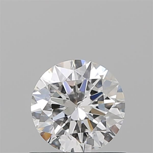 0.7 carat F-SI2 Excellent cut Natūralus Round Deimantas (1)