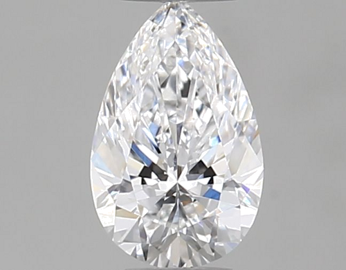 0.3 carat D-VS1 Natūralus Pear Deimantas (1)