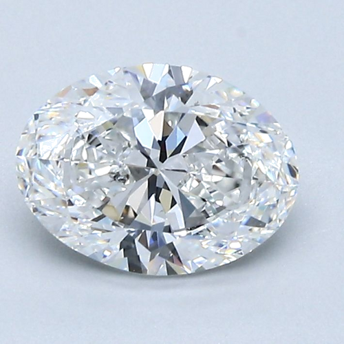 1.29 carat E-SI2 Natūralus Oval Deimantas (1)