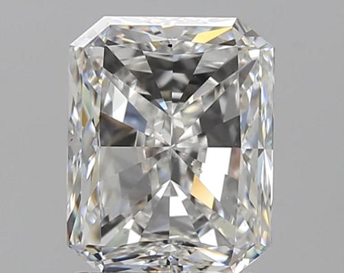 2.0 carat G-SI1 Natūralus Radiant Deimantas (1)
