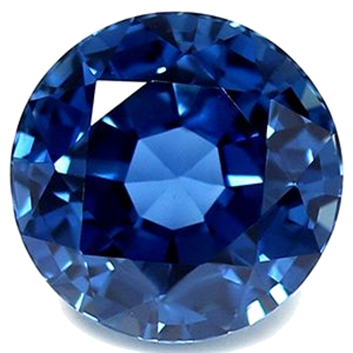 3.14 carat BLUE Round Safyras (1)