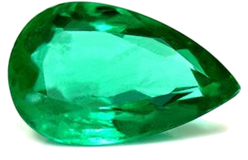 2.53 carat GREEN Pear Smaragdas (1)
