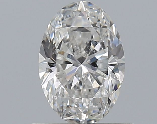0.71 carat E-SI2 Natūralus Oval Deimantas (1)