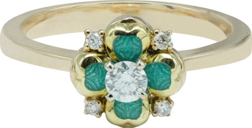 Пръстен с четирилистна детелина ROYAL CLOVER (1)